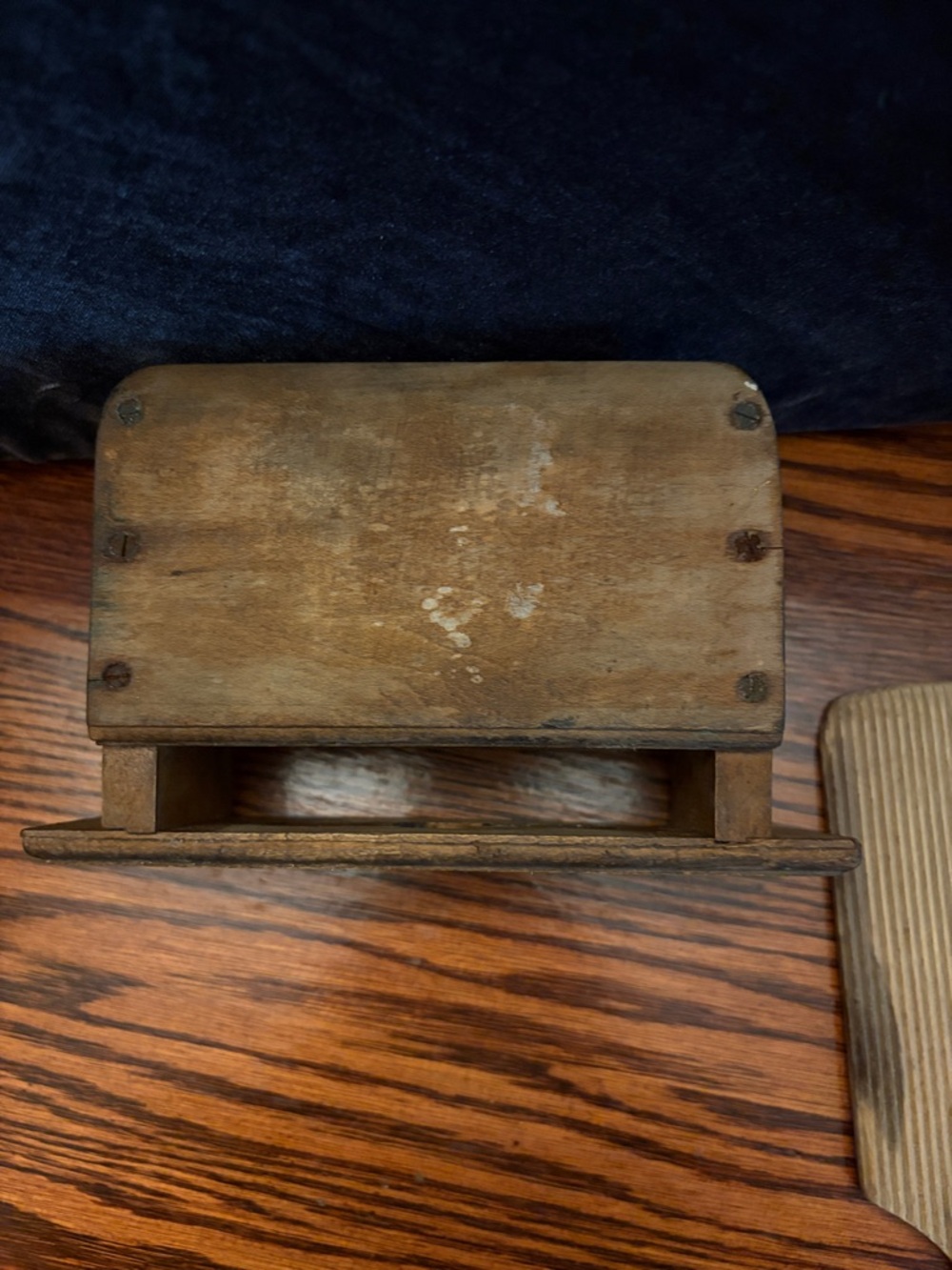 Antique Wood Butter Press & Paddle - Picture 4 of 14